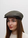 Кепка WIGENS арт. 101578 IVY SLIM CAP (темно-оливковый)
